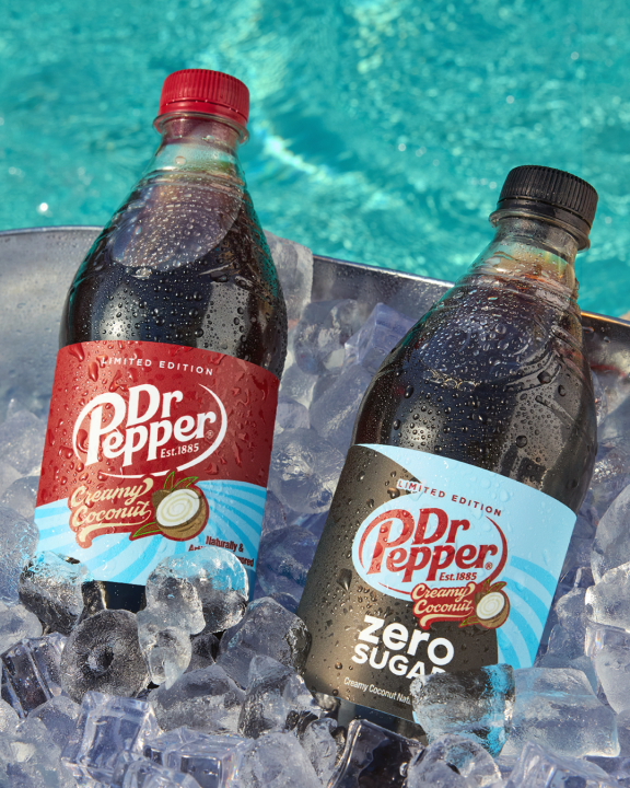 Dr Pepper Creamy Coconut is a coconut-infused Dr Pepper soft drink in stores for a limited time for summer 2024.