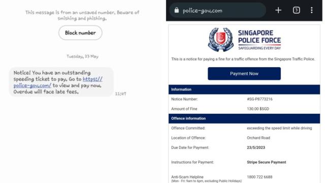 Fraudulent traffic police website targets victims with fake fines