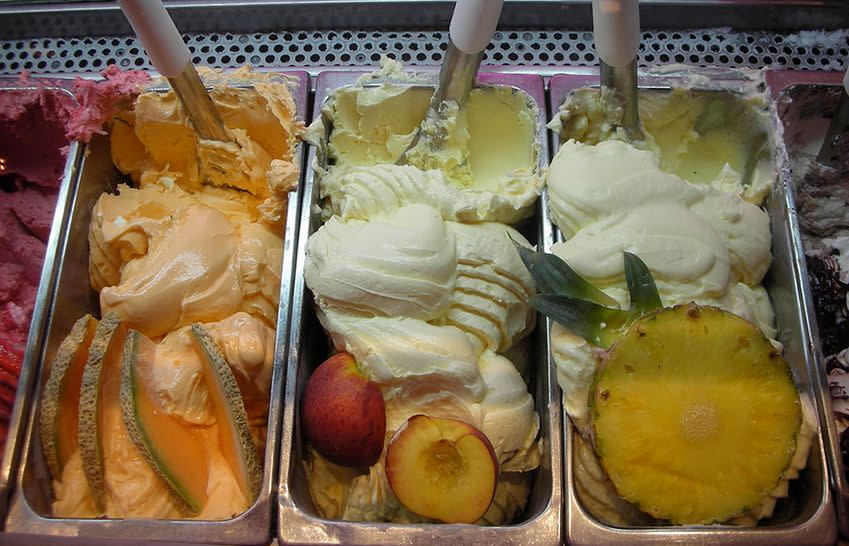 Gelato冰淇淋是遊義大利不可錯過的美食。（圖片來源：Salvatore Freni Jr／https://www.flickr.com/photos/17878642@N00/207152947）