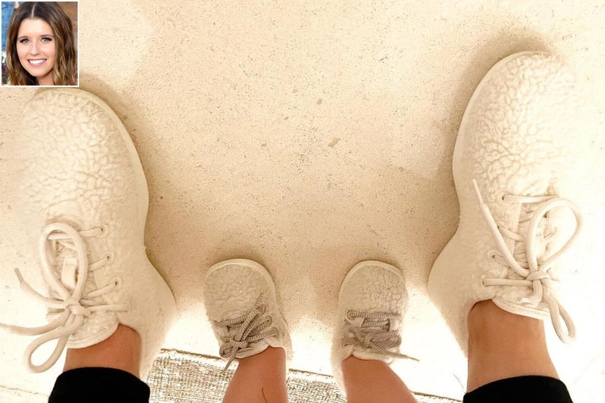 katherine schwarzenegger: and Lyla feet