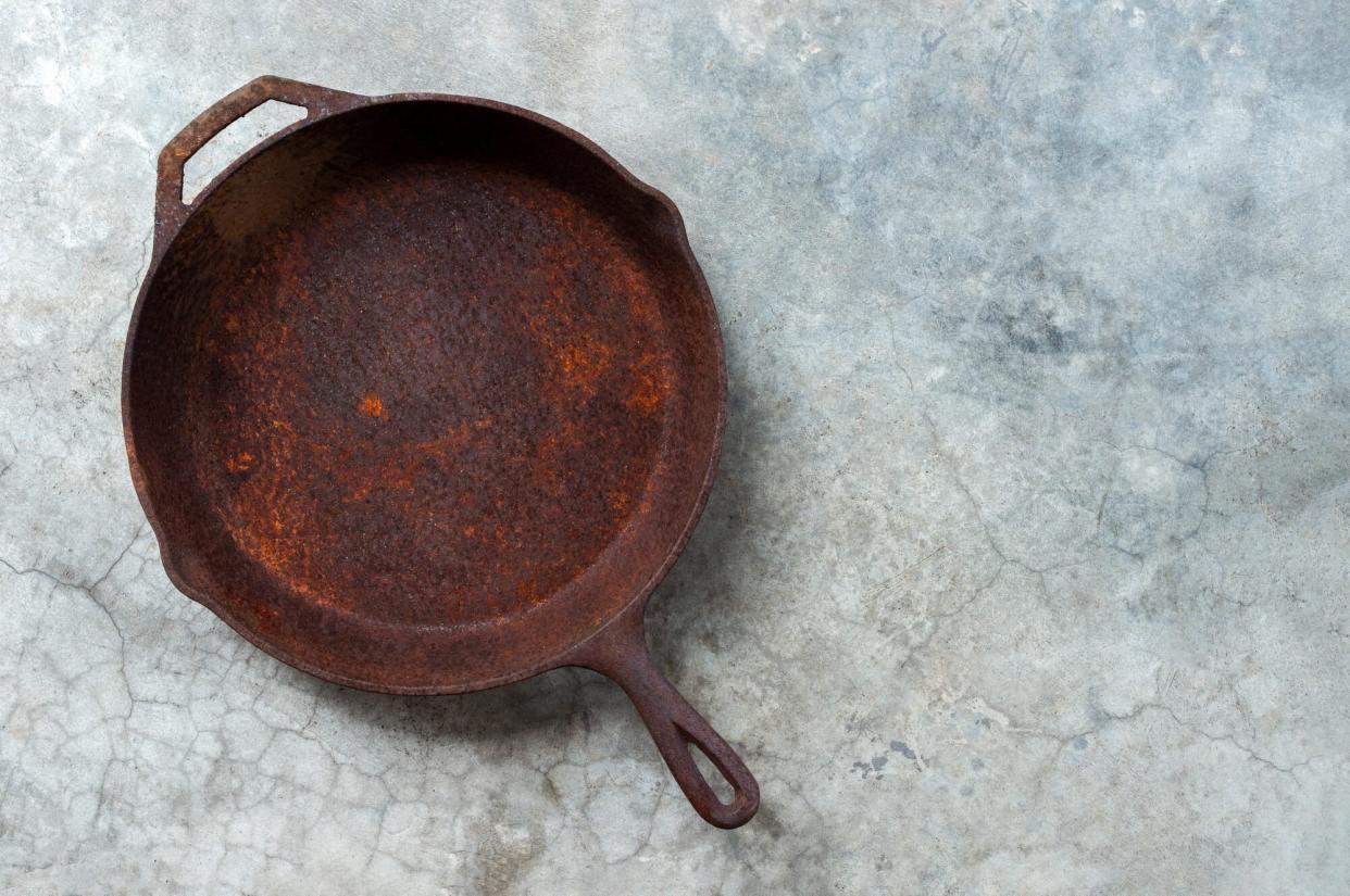 Rusty Cast-Iron