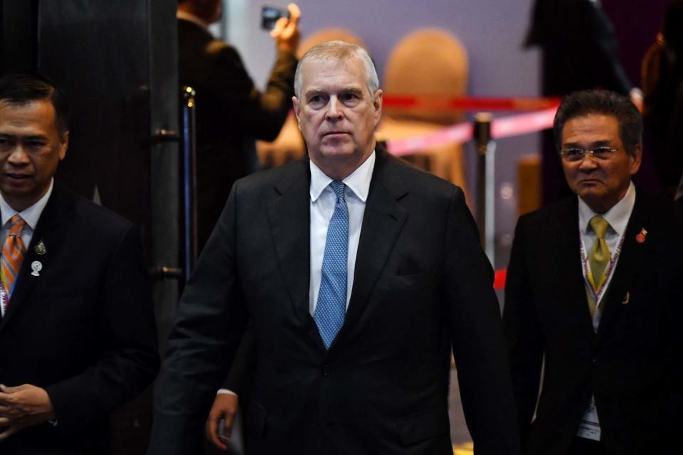 Prince Andrew has been urged to 'come forward' and give a statement about Jeffrey Epstein (AFP via Getty Images)