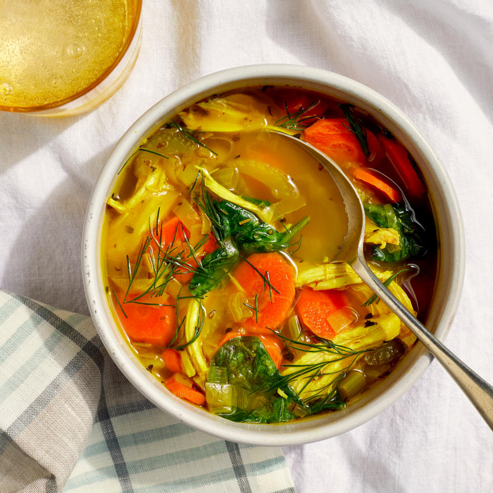 Lemon-Turkey Soup