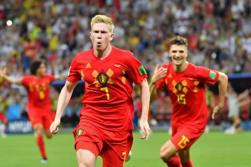 Kevin De Bruyne drove Belgium to victory over Brazil