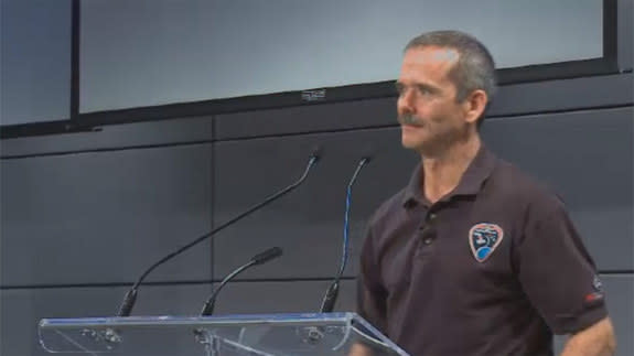 On June 10, Canadian astronaut Chris Hadfield announced his retirement from the Canadian Space Agency and government service. His resignation takes effect July 3.