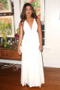 <p>Priyanka is becoming a real style icon – as proven by this gorgeous Grecian white gown.<br><i>[Photo: Getty]</i> </p>