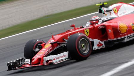 Formula One - F1 - Italian Grand Prix 2016 - Autodromo Nazionale Monza, Monza, Italy - 4/9/16 Ferrari's Kimi Raikkonen in action during the race Reuters / Max Rossi Livepic