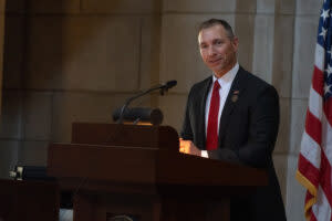  Interim NU President Chris Kabourek. June 10, 2024. (Zach Wendling/Nebraska Examiner)