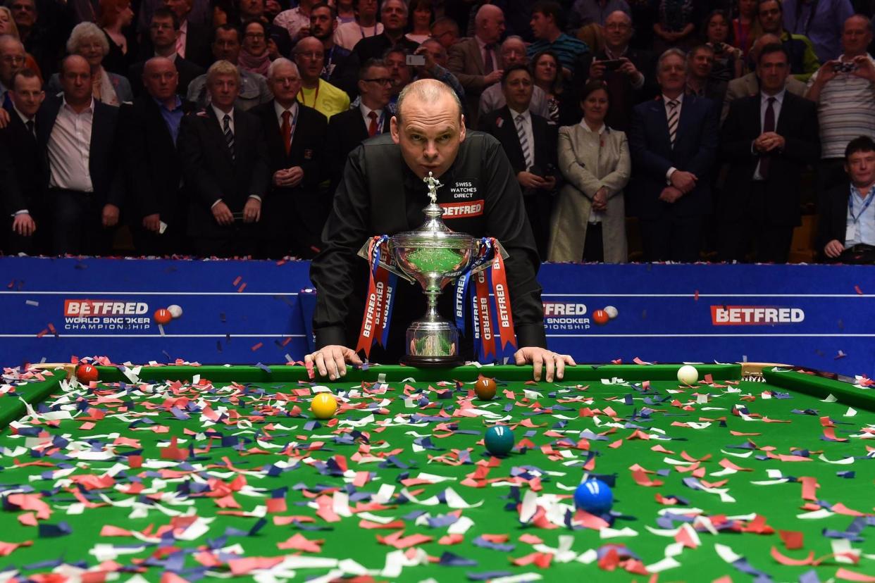 Banned: Stuart Bingham: AFP/Getty Images