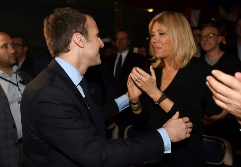 Macron's relationship with his wife, Brigitte Trogneux, has entranced Paris society