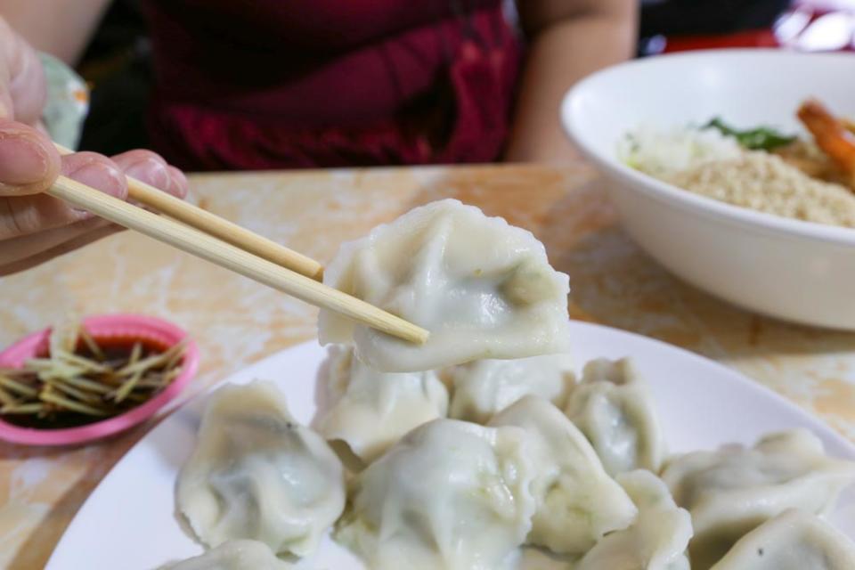 Close up of dumpling