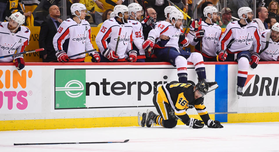Zach Aston-Reese’s Stanley Cup Playoffs are probably over. (Getty)