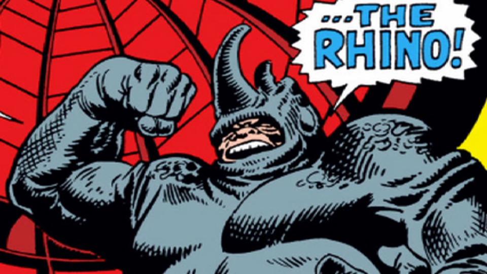 The Rhino, the hulking brute of a Spider-Man villain.