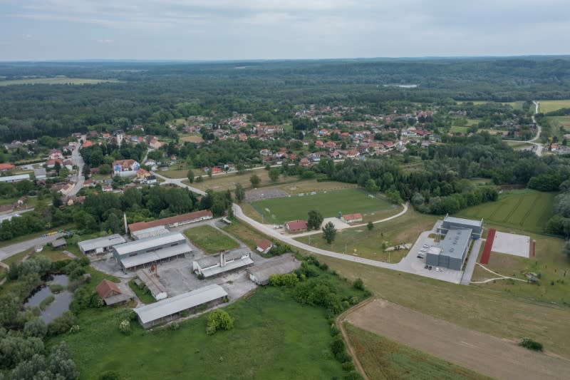 General view of village Legrad