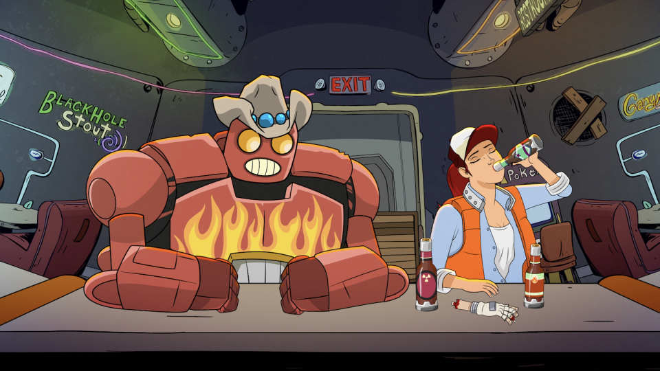 YouTube Red's upcoming animated series Dallas & Robo is set to premiere on May