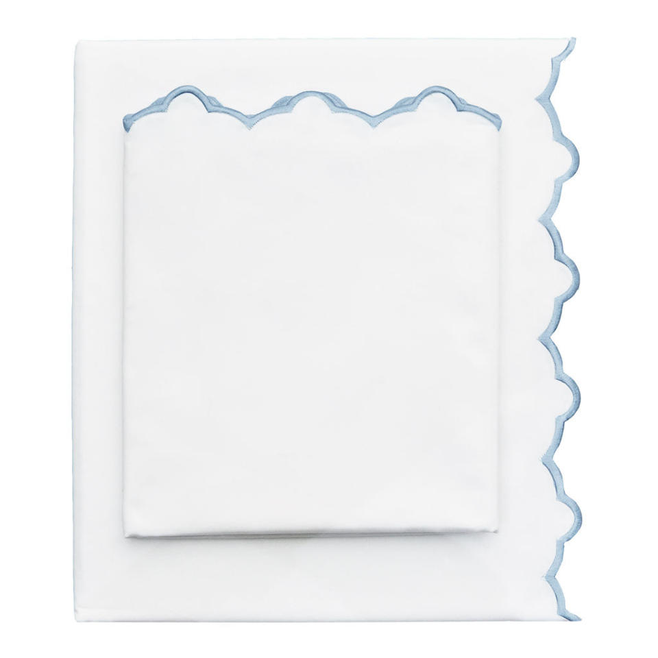 <p><a href="https://go.redirectingat.com?id=74968X1596630&url=https%3A%2F%2Fwww.craneandcanopy.com%2Fproducts%2Ffrench-blue-scalloped-embroidered-sheet-set-1-fitted-flat-pillowcases&sref=https%3A%2F%2Fwww.veranda.com%2Fshopping%2Fg40108132%2Fbest-memorial-day-sales-home-furniture-decor%2F" rel="nofollow noopener" target="_blank" data-ylk="slk:Shop Now;elm:context_link;itc:0;sec:content-canvas" class="link ">Shop Now</a></p><p>Crane & Canopy</p><p>$10.00</p><p>craneandcanopy.com</p>