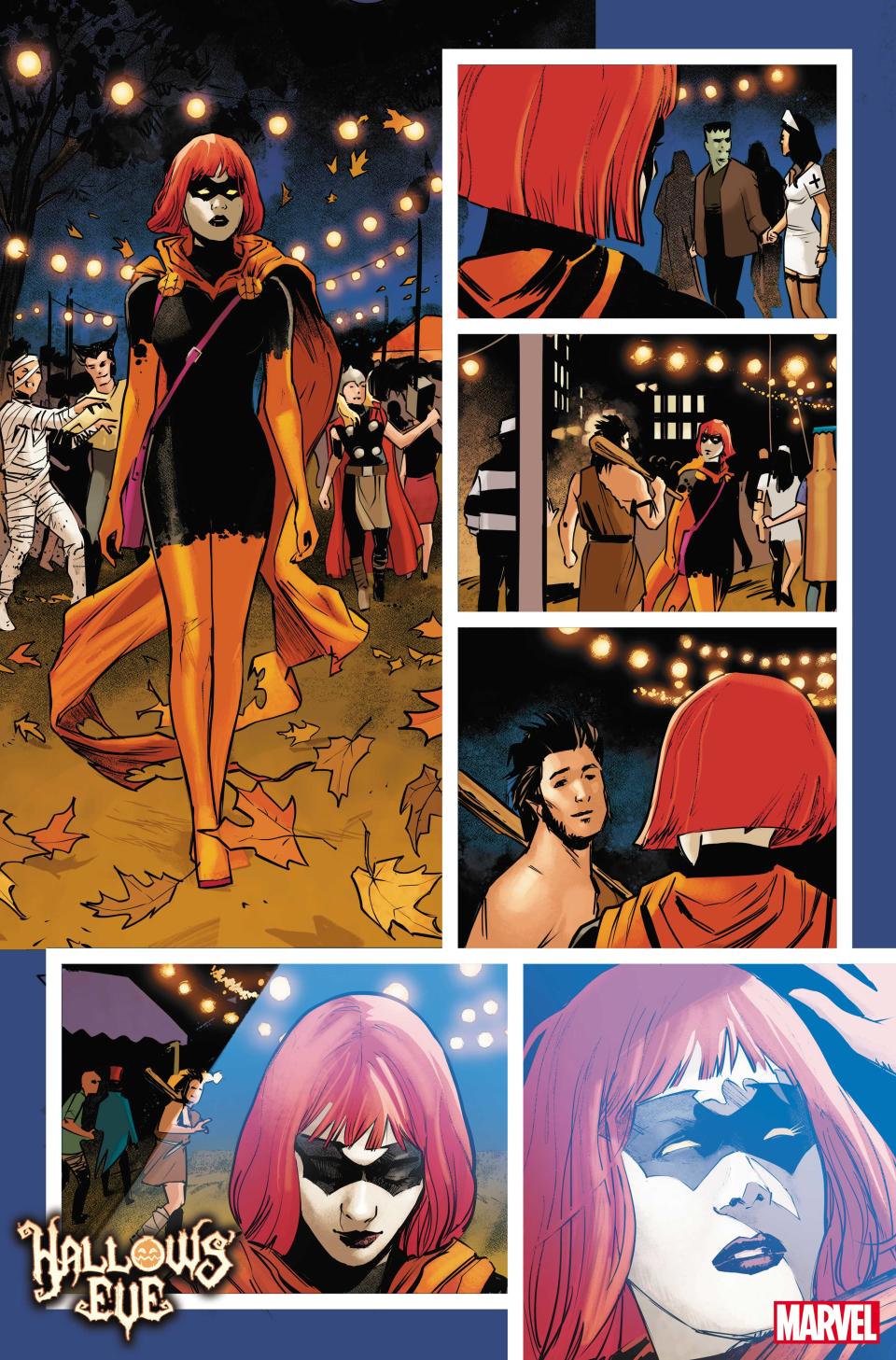 Art from Hallows' Eve: The Big Night #1