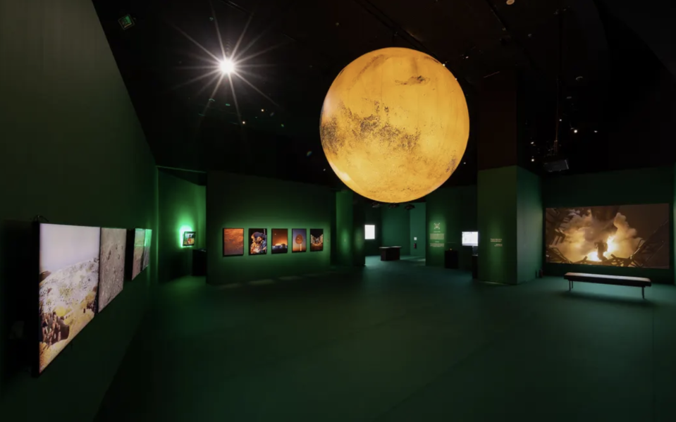 ArtScience Museum: Mars: The Red Mirror/ New Eden: Science Fiction Mythologies Transformed. PHOTO: Klook