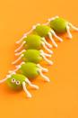 <p>All you need are a few colored M&M's candies and royal icing and this centipede is ready to crawl.</p><p>Get the <strong><a href="https://www.womansday.com/food-recipes/food-drinks/recipes/a11415/chocolate-haunted-forest-cake-recipe-wdy1013/" rel="nofollow noopener" target="_blank" data-ylk="slk:Centipede recipe;elm:context_link;itc:0;sec:content-canvas" class="link ">Centipede recipe</a></strong>.</p>