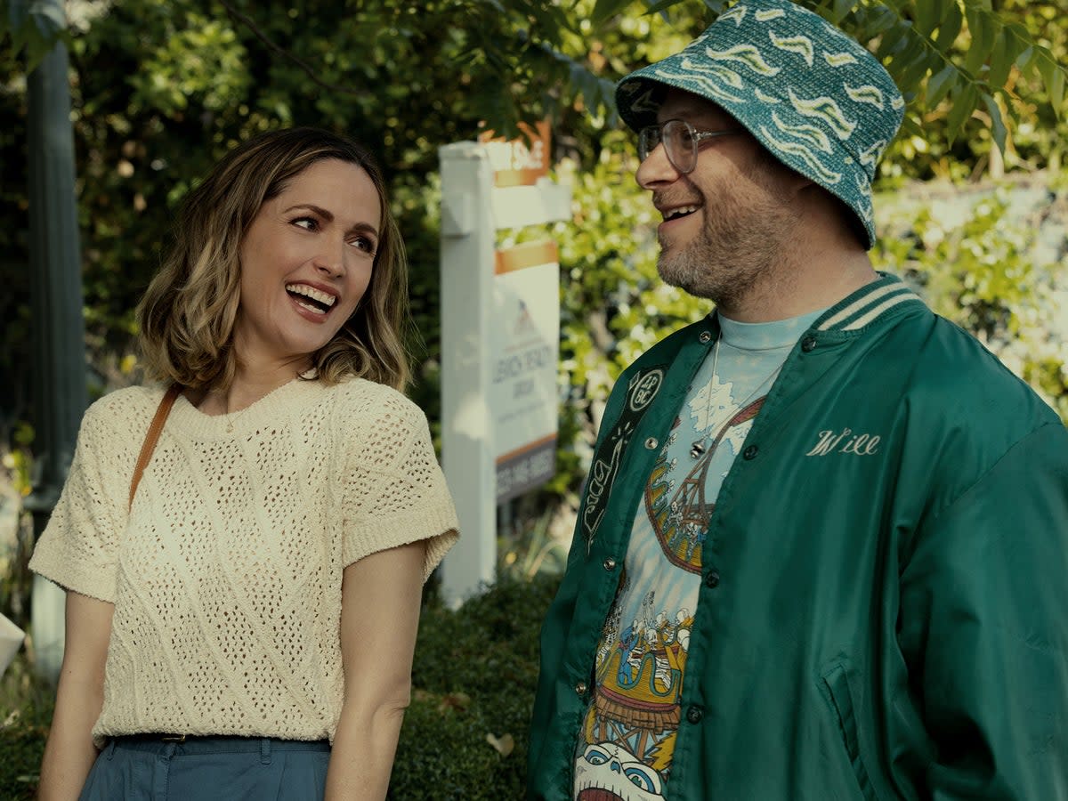 Just friends: Rose Byrne and Seth Rogen in ‘Platonic’ (Apple TV+)