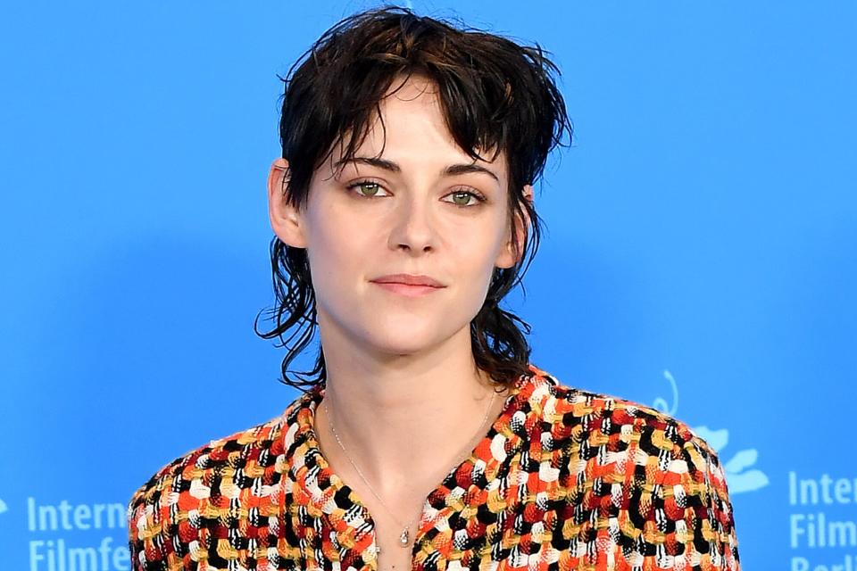BERLIN, GERMANY - FEBRUARY 16: Kristen Stewart at the International Jury photocall during the 73rd Berlinale International Film Festival Berlin at Grand Hyatt Hotel on February 16, 2023 in Berlin, Germany. (Photo by Dominique Charriau/WireImage)