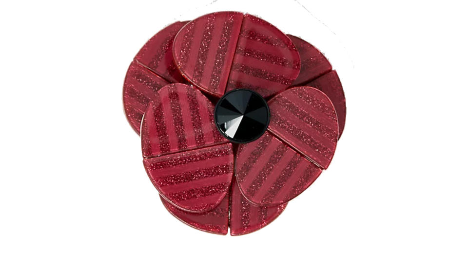 The Poppy Collection Large Resin Poppy Brooch