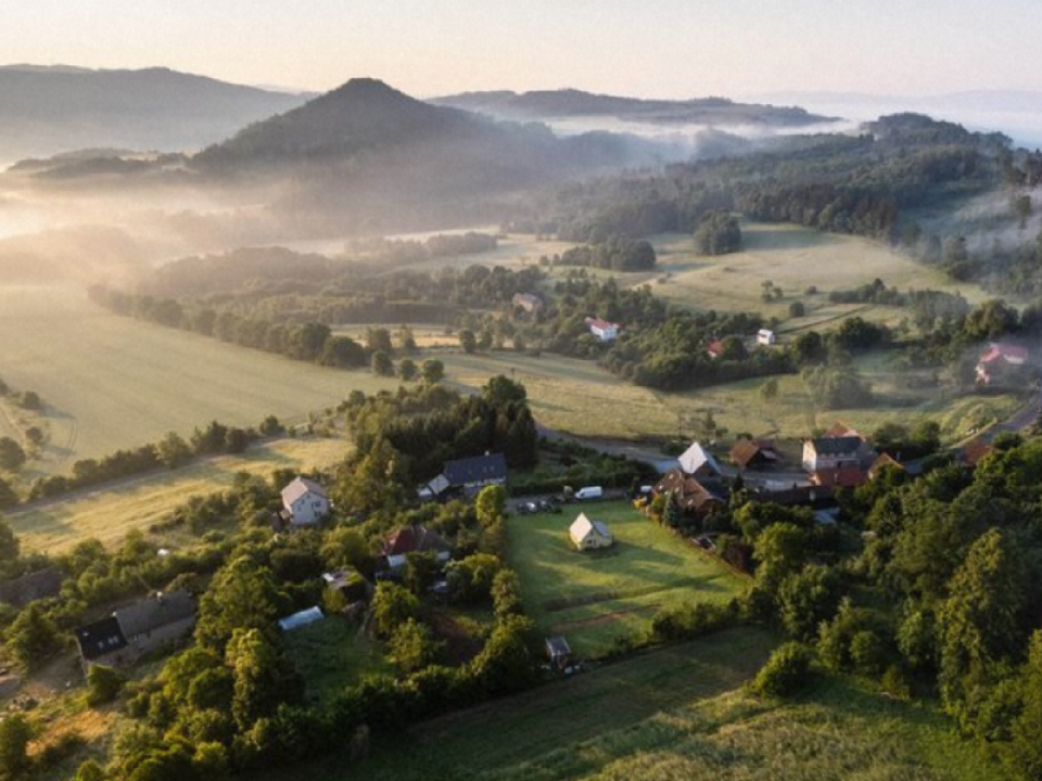 Lush forests and extinct volacnoes can be explored in Lower Silesia (The Slow Cyclist)