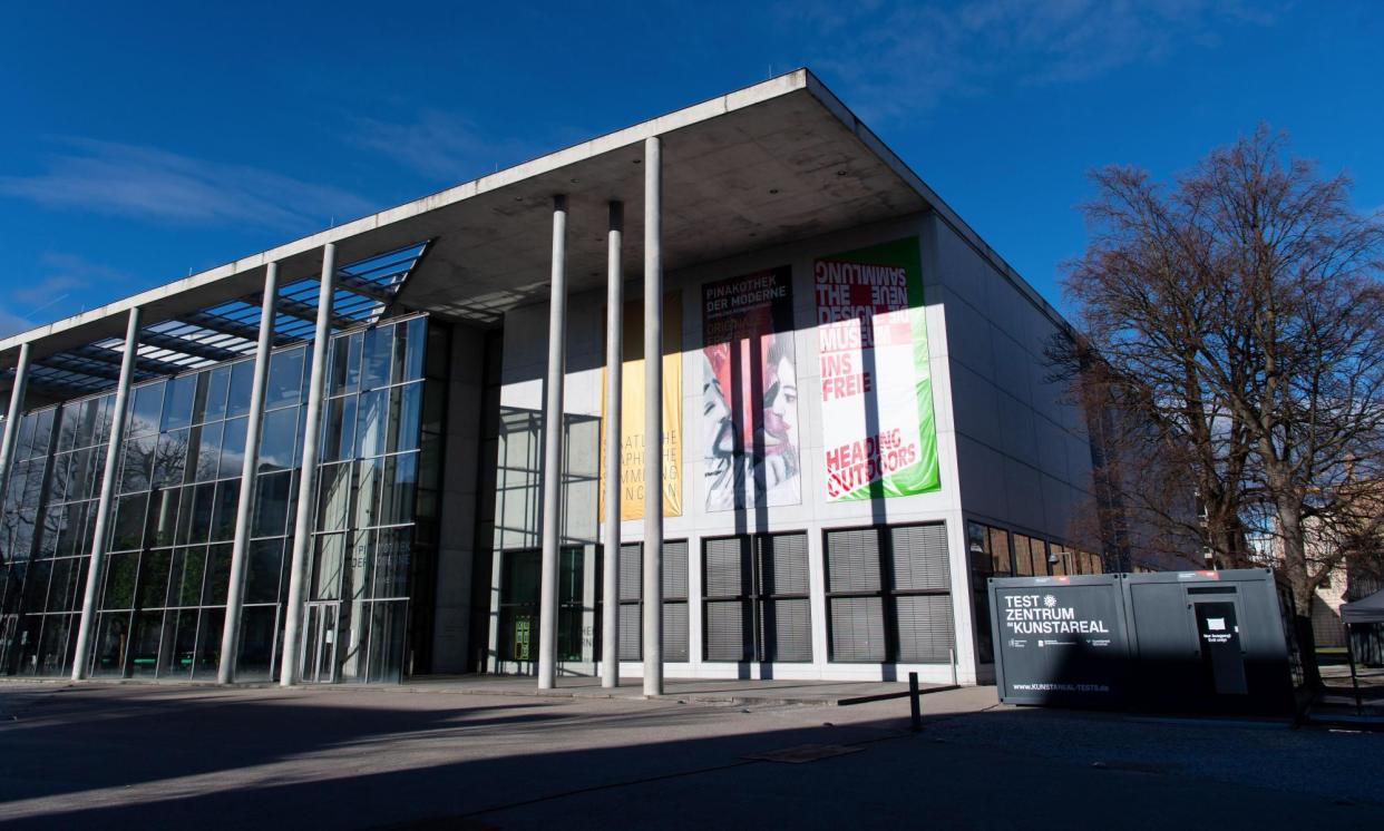 <span>The Pinakothek der Moderne in Munich. The employee had access to the gallery space outside opening hours.</span><span>Photograph: Dpa Picture Alliance/Alamy</span>