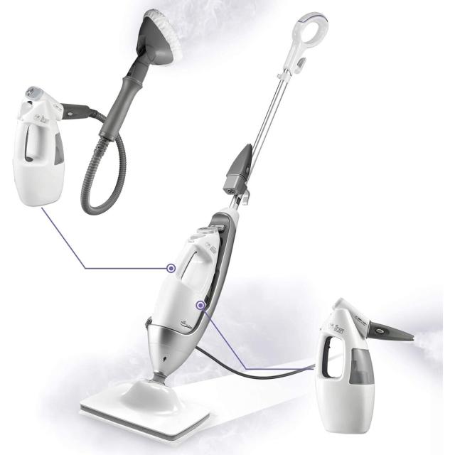 Reliable Steamboy Steam Mop - Powerful Scrubber, 180 Degree Swivel Head,  Foot Release for Easy Switching in the Steam Cleaners & Mops department at