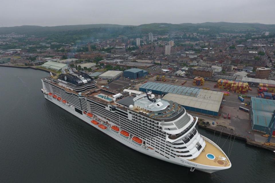 MSC Virtuosa <i>(Image: Peel Ports)</i>