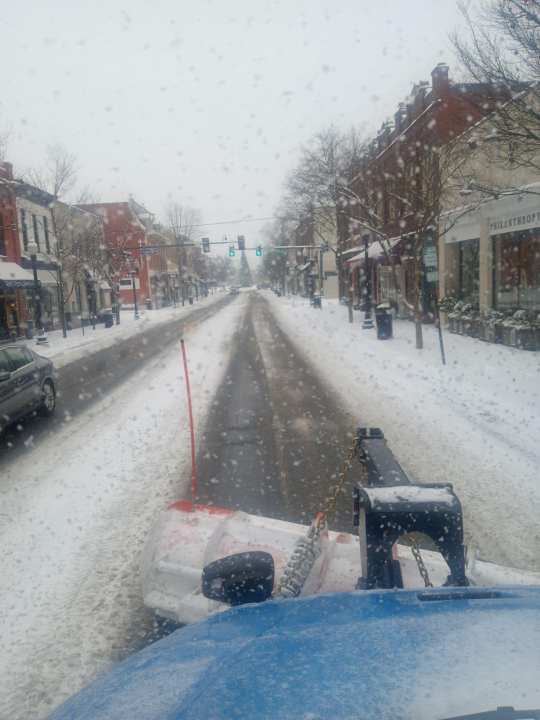 Snow plowing efforts in Franklin (Courtesy: City of Franklin)