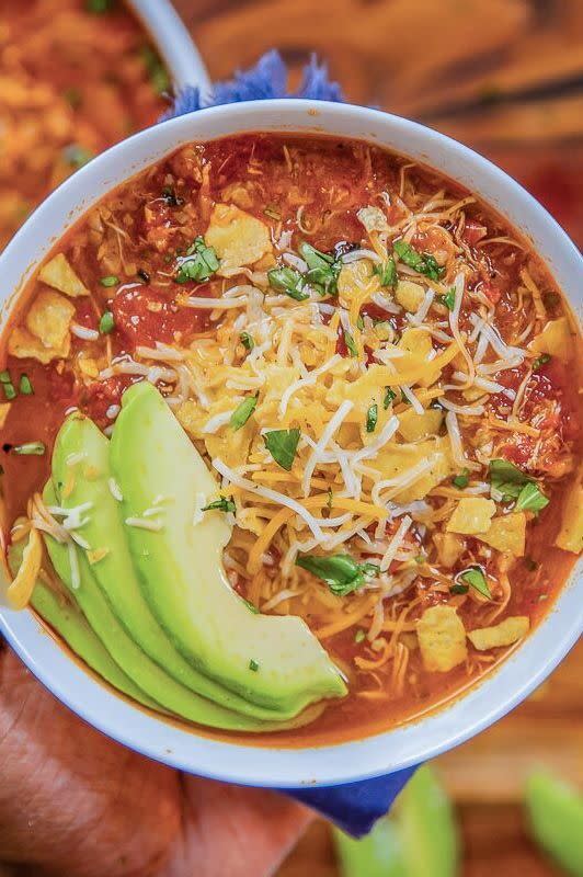 Instant Pot Chipotle Tortilla Soup