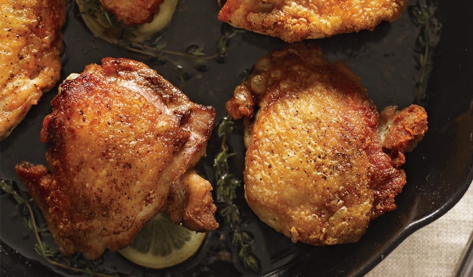 Perfect Pan-Roasted Chicken Thighs