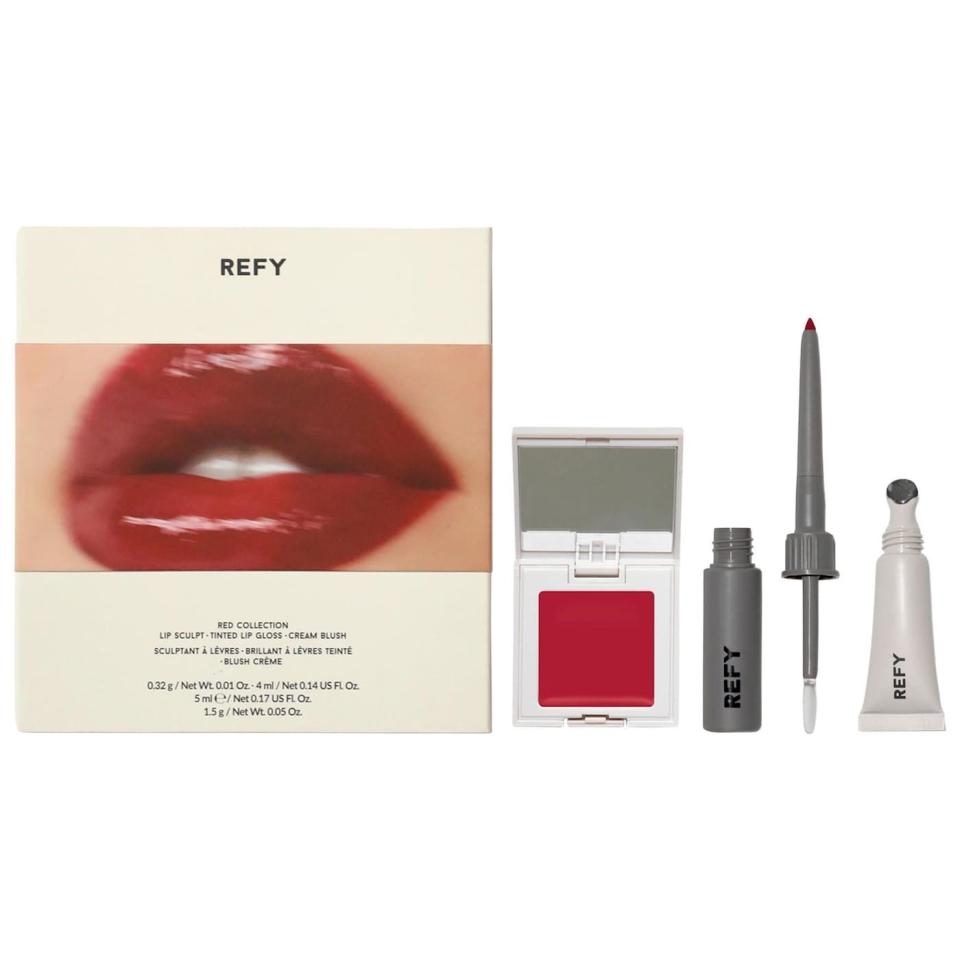 <p><a href="https://go.redirectingat.com?id=74968X1596630&url=https%3A%2F%2Fwww.sephora.com%2Fproduct%2Fred-lip-cheek-set-P508877&sref=https%3A%2F%2Fwww.bestproducts.com%2Fbeauty%2Fg45596150%2Fsephora-gift-sets%2F" rel="nofollow noopener" target="_blank" data-ylk="slk:Shop Now;elm:context_link;itc:0;sec:content-canvas" class="link ">Shop Now</a></p><p>Red Collection Lip & Cheek Set</p><p>sephora.com</p><p>$40.00</p>