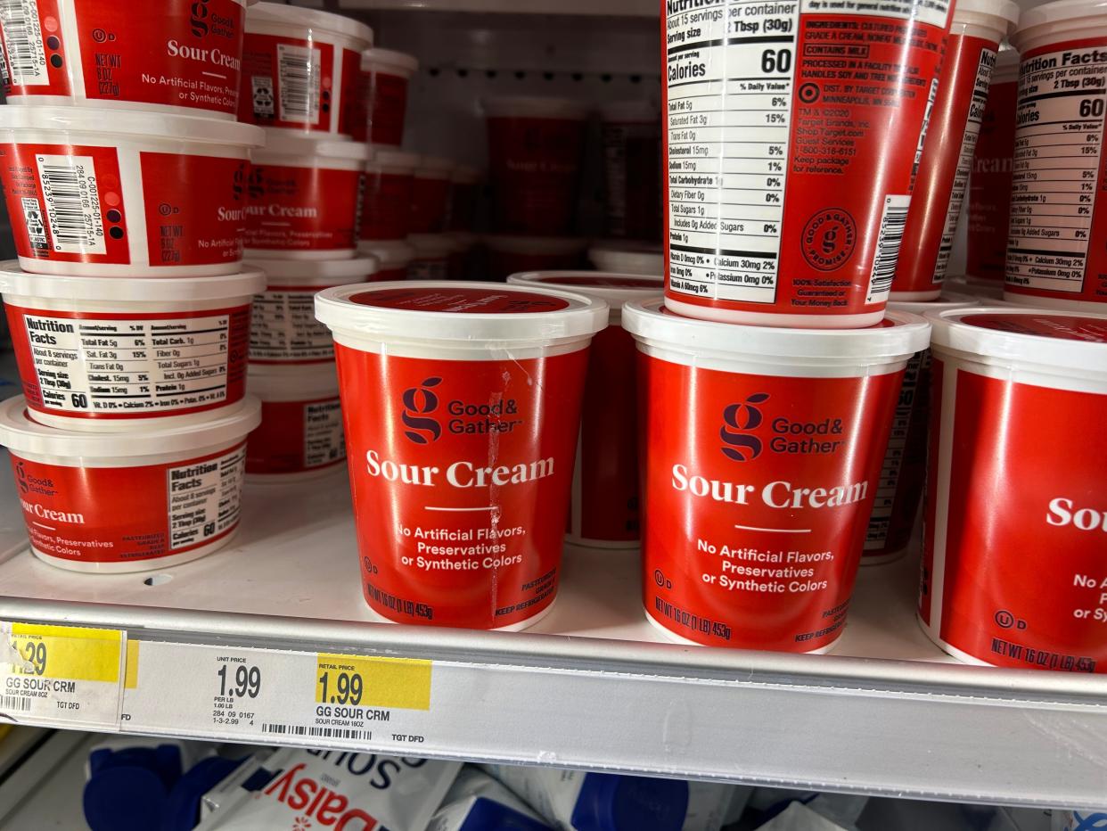 sour cream at target