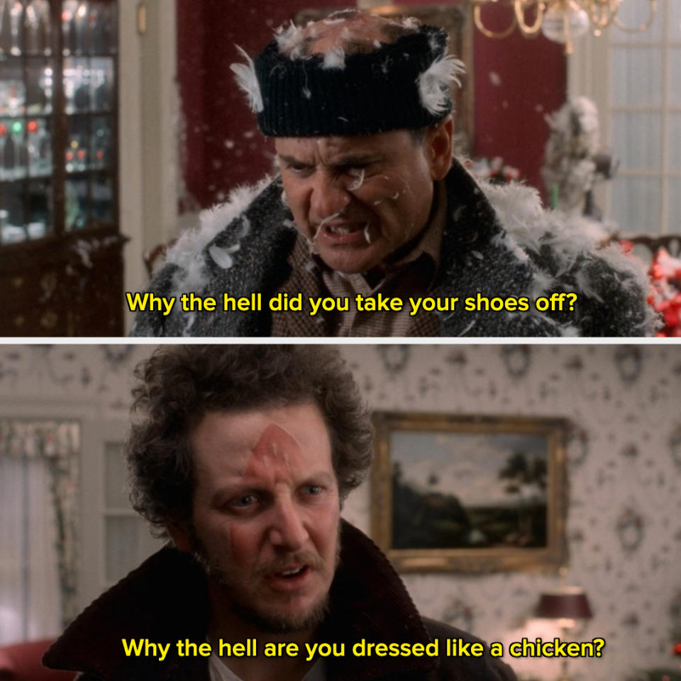 Screenshots from "Home Alone"