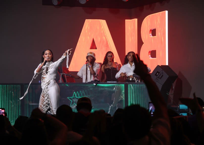 BIA performs at the Heineken House at the 2024 Coachella Valley Music and Arts Festival on Saturday, April 13.