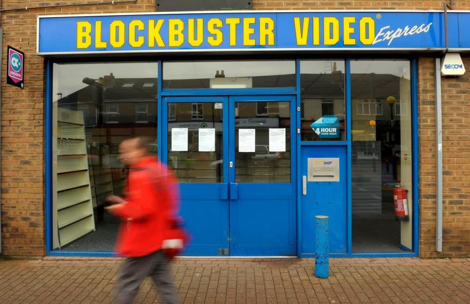 A closed Blockbuster store in Filton, South Gloucestershire (Tim Ireland/PA) (PA Archive)