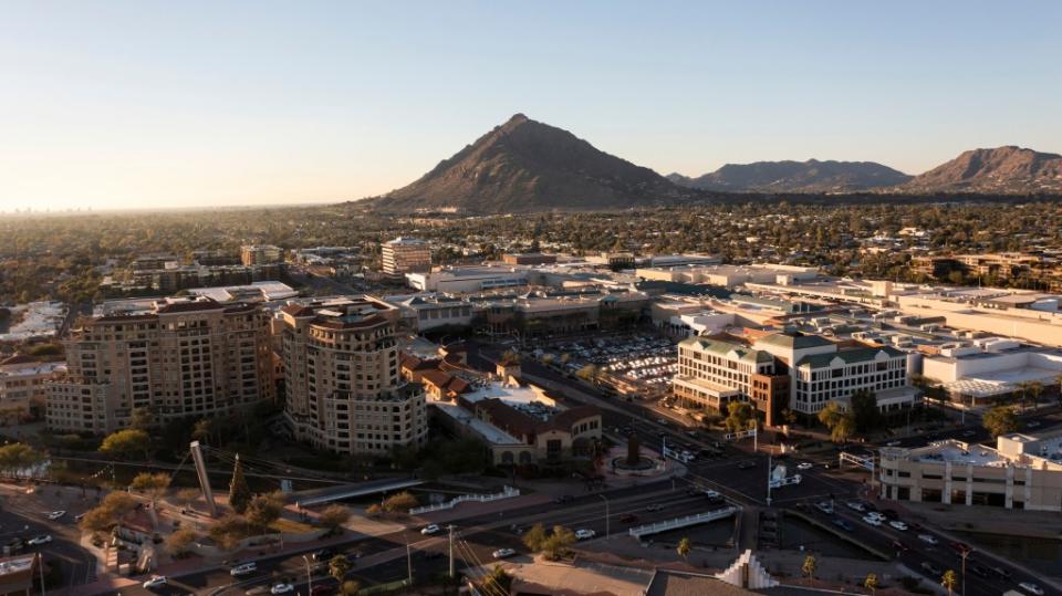 Scottsdale, Arizona came in second after Austin in terms of millionaire growth this past decade. Matt Gush – stock.adobe.com