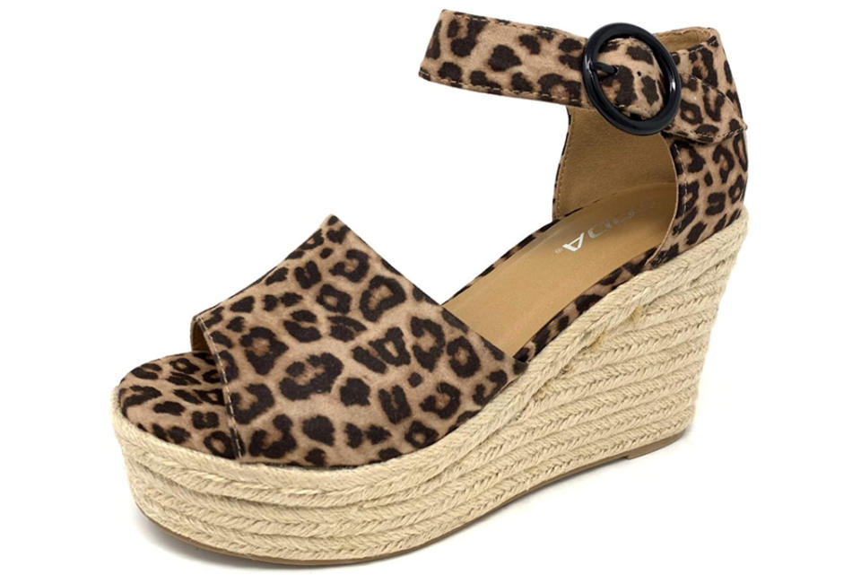 Soda, leopard-print sandals