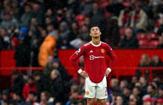 Cristiano Ronaldo could not rescue Manchester United 