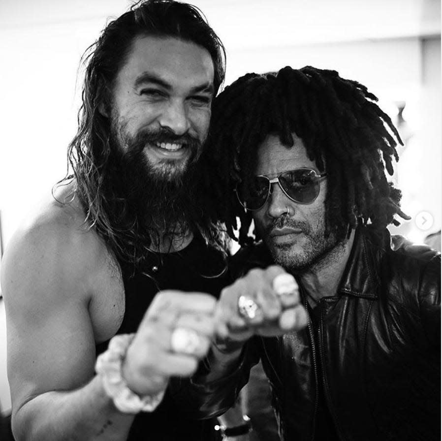 jason momoa lenny kravitz