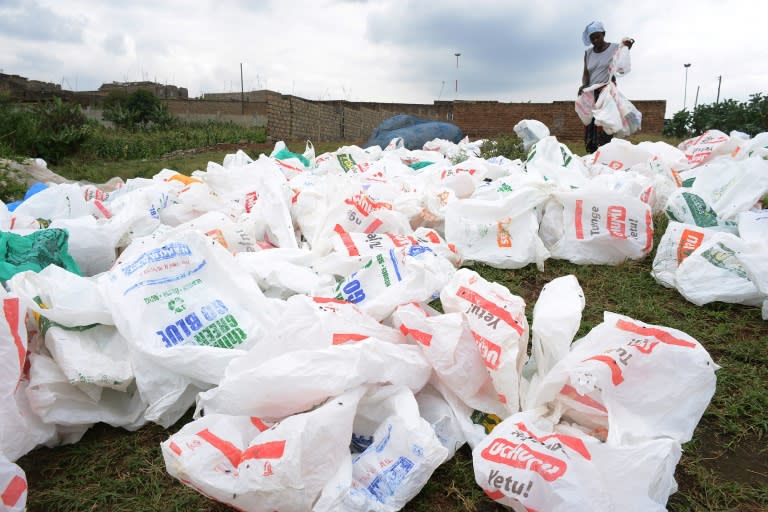 Banning plastic bags was one of 2.5 million anti-pollution pledges received by the UN Environment Programme