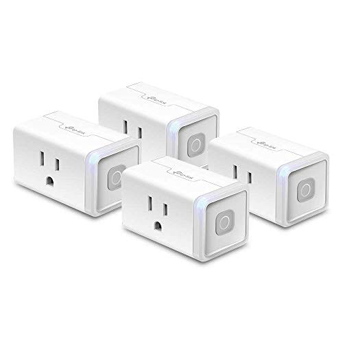 Kasa Smart Plug HS103P4, Smart Home Wi-Fi Outlet Works with Alexa, Echo, Google Home & IFTTT, N…