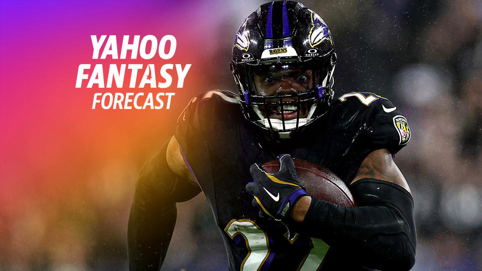 Week 4 recap: Ravens run over Bills, Jayden Daniels dazzles and Chiefs lose Rice | Yahoo Fantasy Forecast