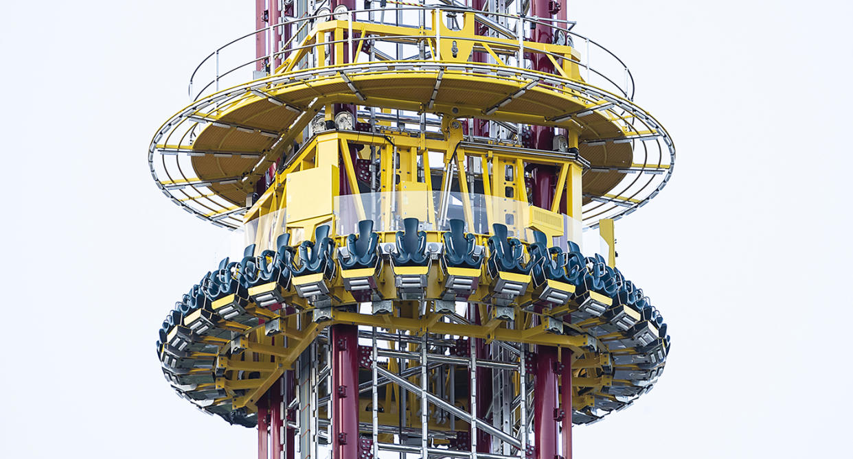 The Orlando Free Fall ride at ICON Park where Tyre Sampson fell to his death