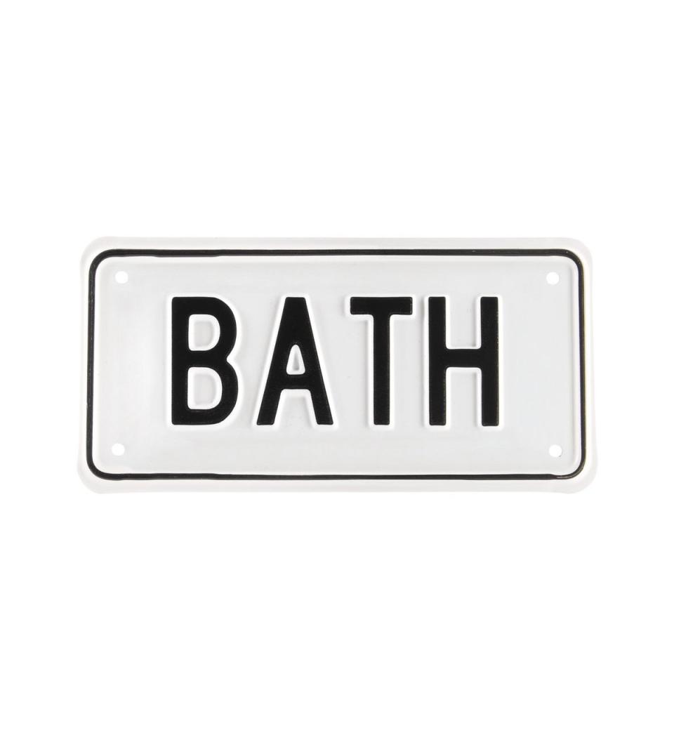 Irwin Hodson Bath Sign