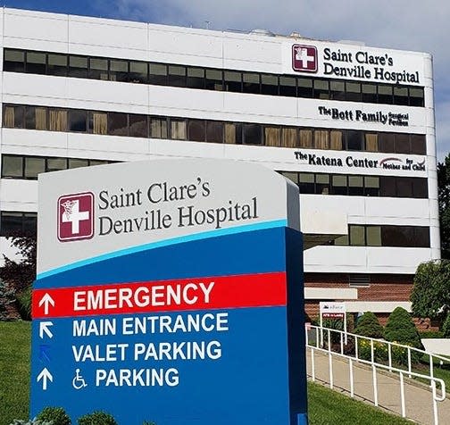 Saint Clare's Hospital in Denville.