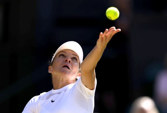 Simona Halep has not played a match since losing in the opening round of the US Open last August (Steven Paston/PA)