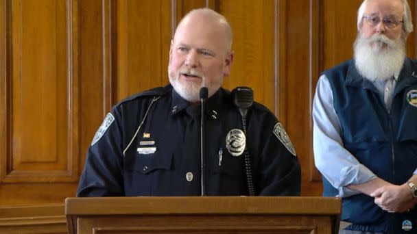 PHOTO: Moscow Police Chief James Fry speaks at a press conference on Dec. 30, 2022, in Moscow, Idaho. (City of Moscow ID/YouTube)